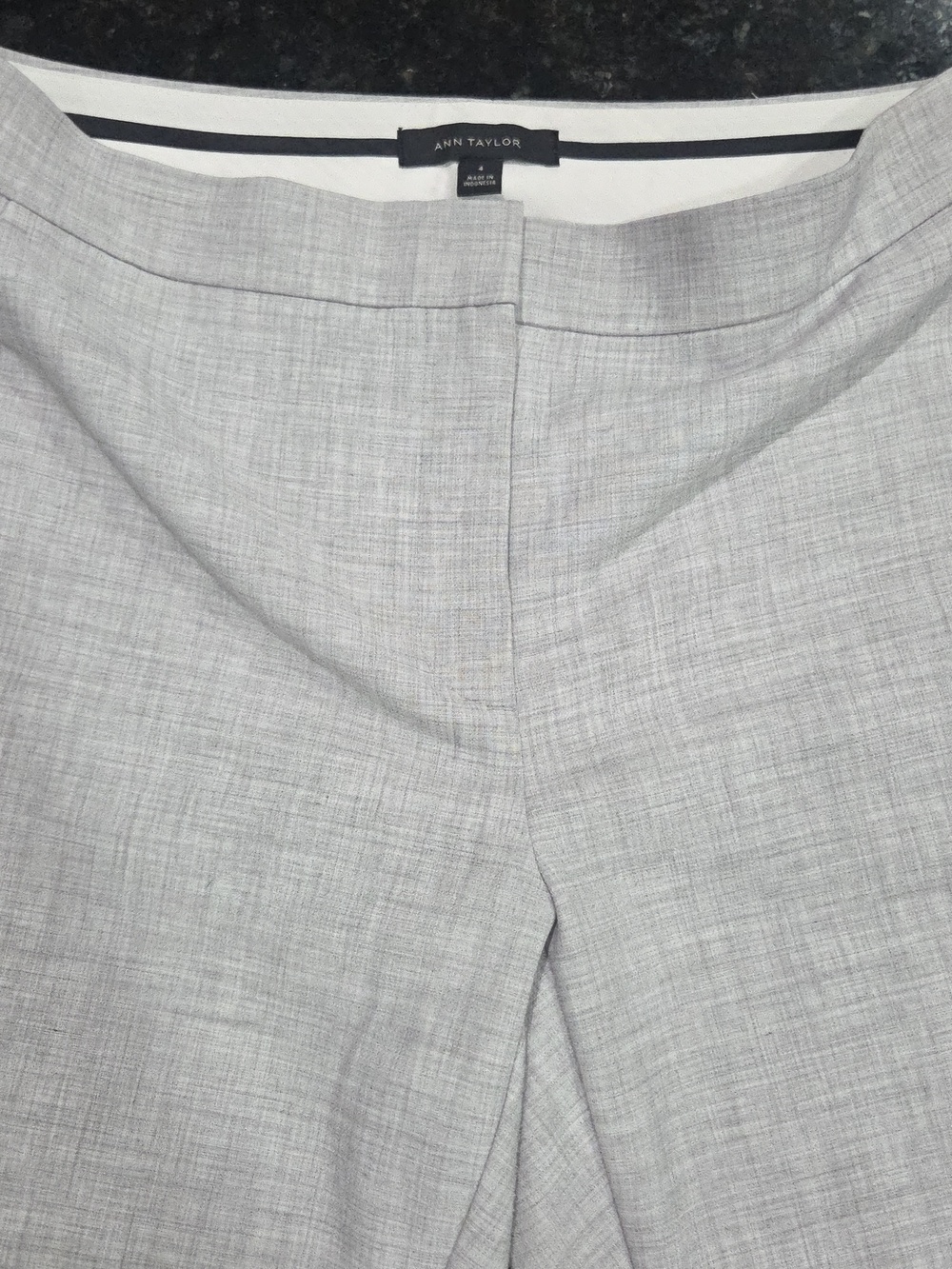 Ann Taylor Light Gray Tailored Dress Pants. Retails From Up To $139. (See Pic) - Picture 3 of 4